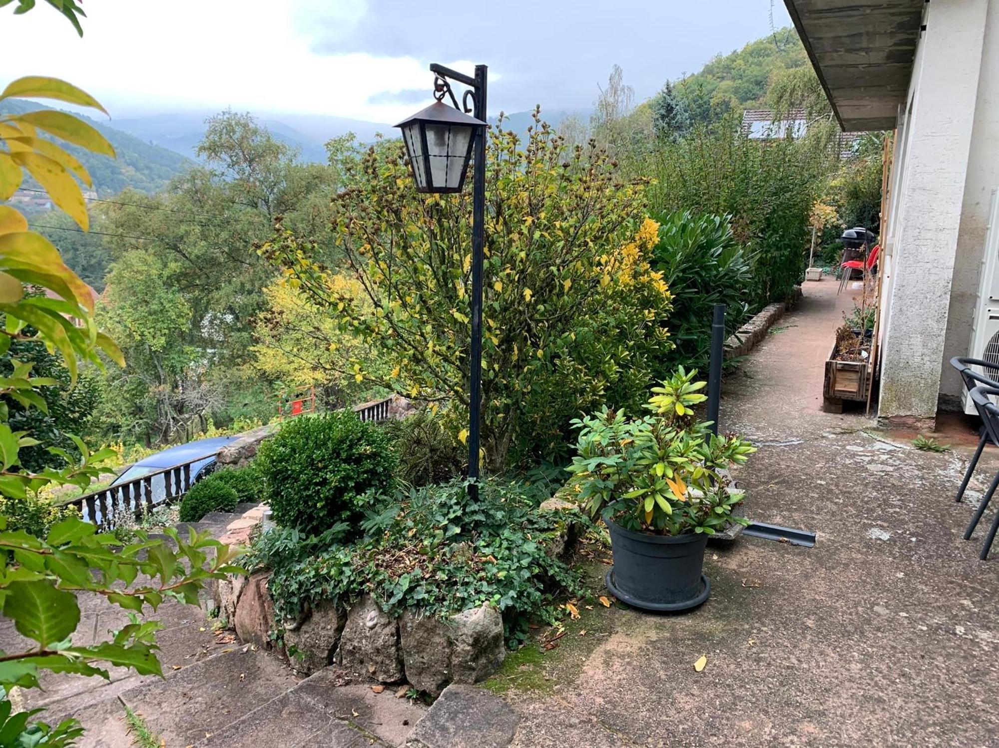 Au Reposoir - Vue Sur La Montagne Apartment Buhl Bagian luar foto
